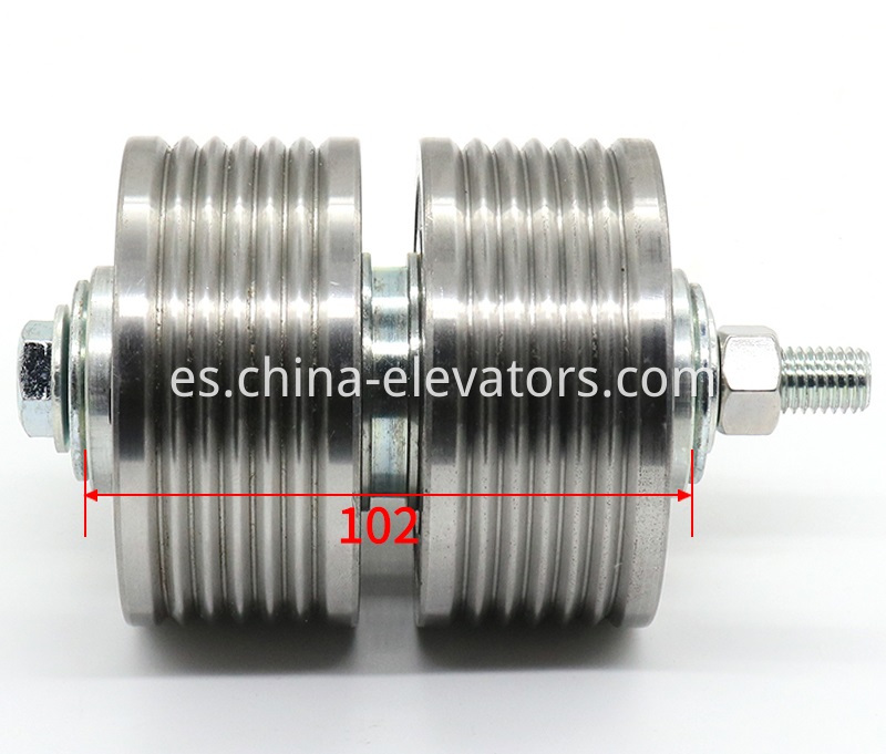 59315475 Conjunto de polea de la correa de acero para ascensores Schindler 59315475 Steel Belt Pulley Assembly for Schindler Elevators
